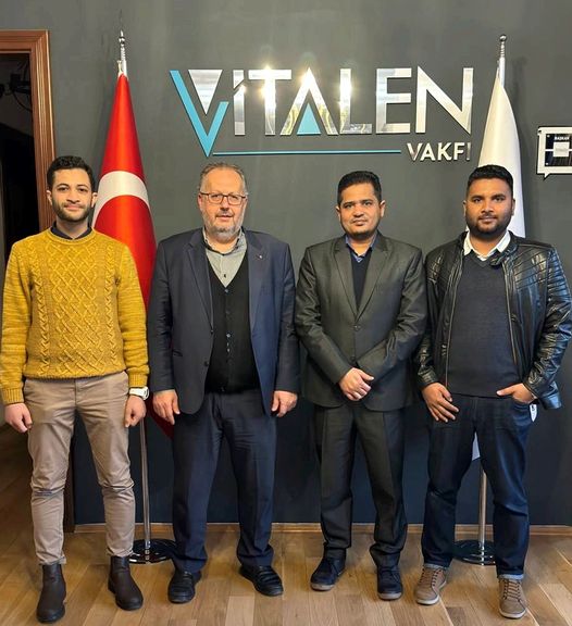 IIFSO Delegation Met With President of Vitalen Vakfi in Ankara,Turkey.