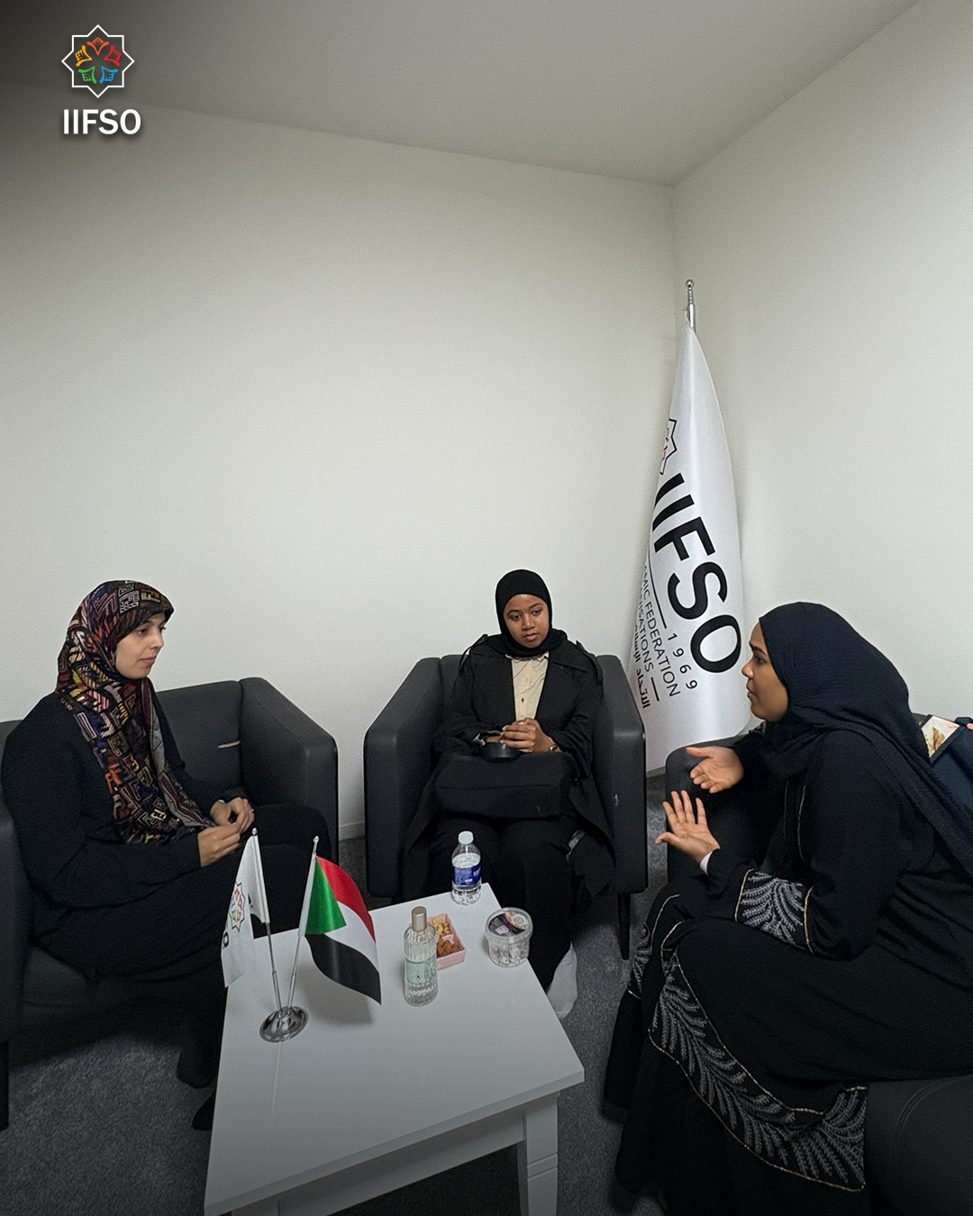 IIFSO meets the Women’s Representatives of the Sudanese Students’ Union in Türkiye