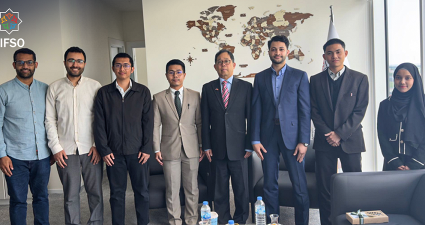 Welcoming H.E. Dr. Abhirat Sugandhaphrom at IIFSO HQ