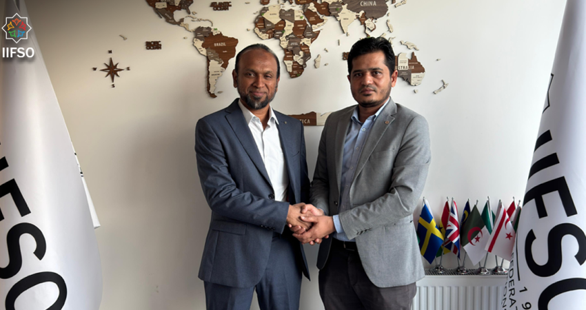 IIFSO Secretary General Hosts Dr. Mohamed Nesmy for Strategic Discussions on Youth Training and Leadership Development